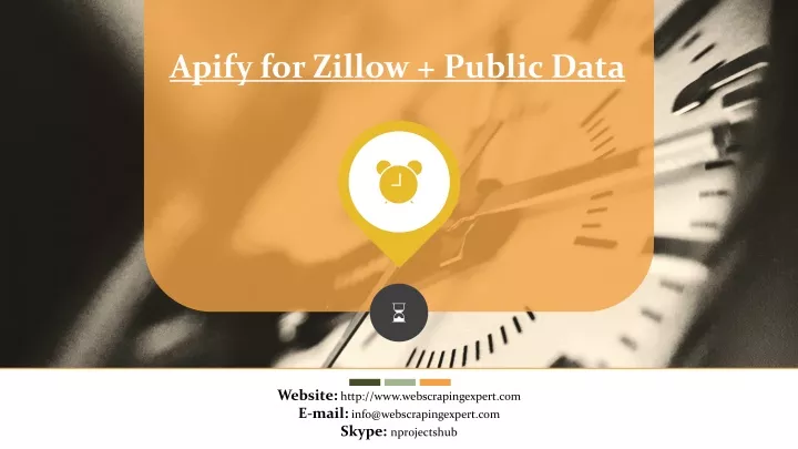 apify for zillow public data