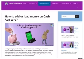 How to add or load money on Cash App card? - Kanata Chinese