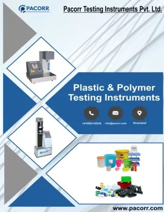Plastic Testing Instruments