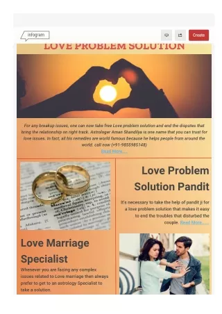 Love Problem Solution - It’s Time To Lead A Great Life!