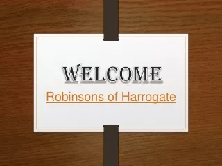 welcome