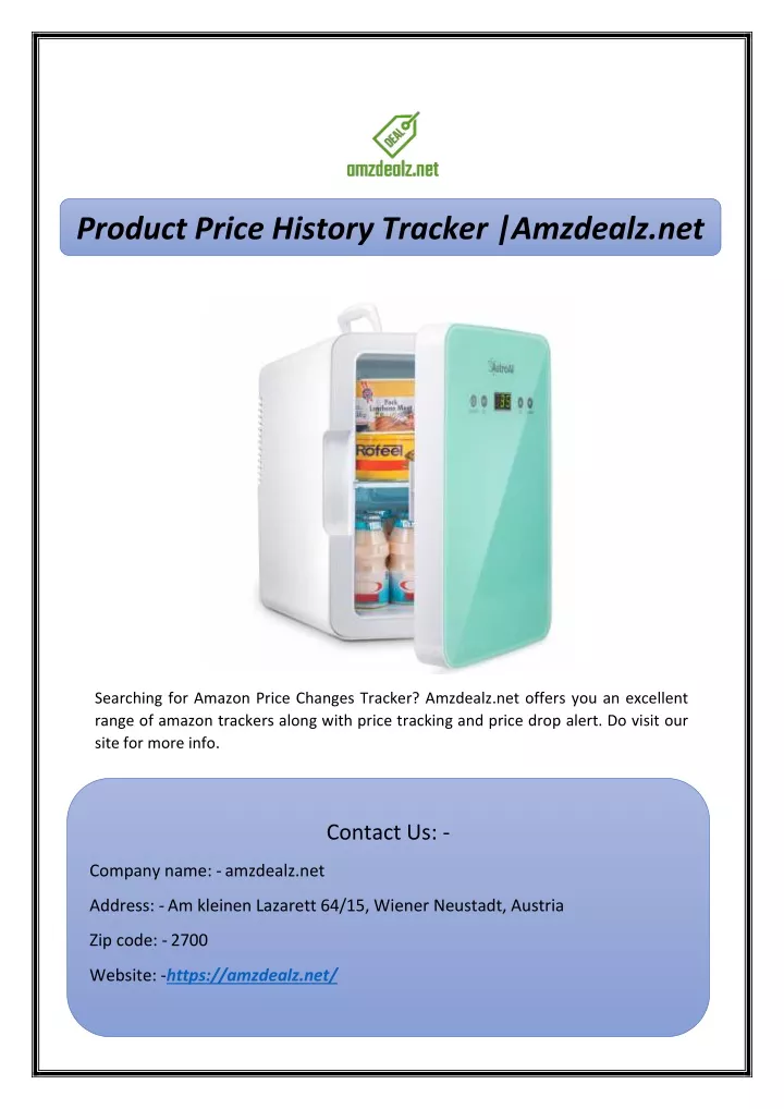 product price history tracker amzdealz net