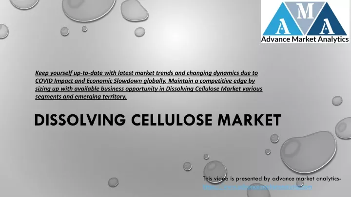 dissolving cellulose market