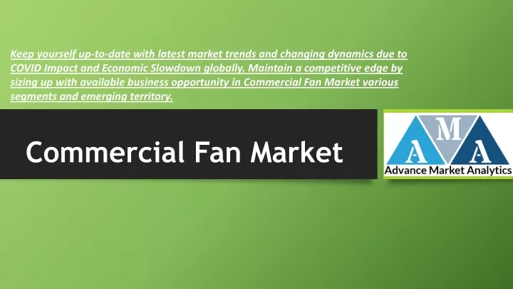 commercial fan market