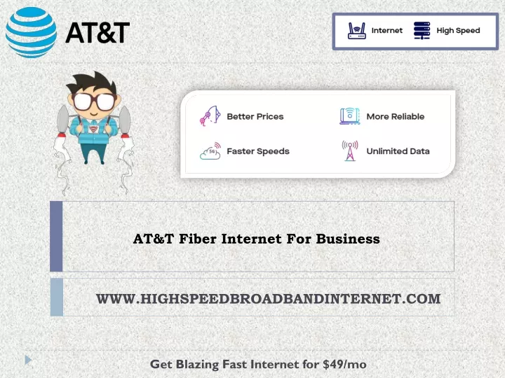 at t fiber internet for business
