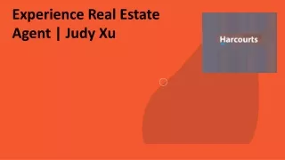 Experience Real Estate Agent