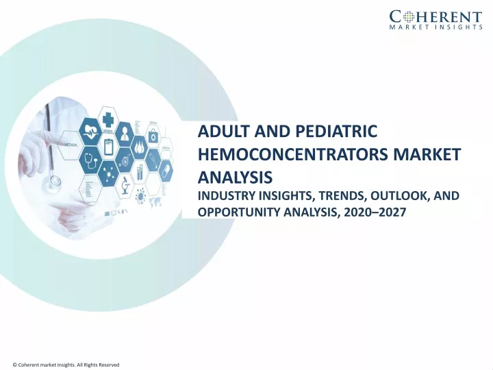 adult and pediatric hemoconcentrators market
