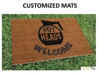 customized mats