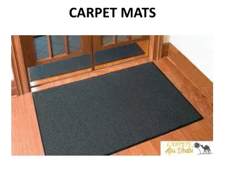 carpet mats