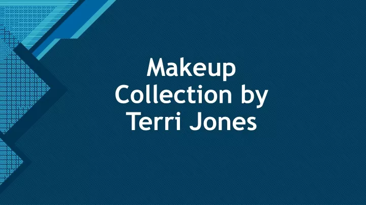 makeup collection by terri jones