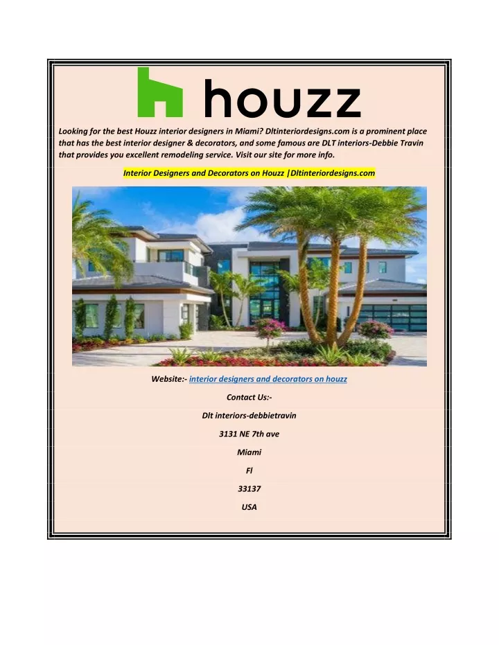 looking for the best houzz interior designers