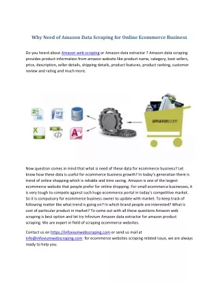 Why Need of Amazon Data Scraping for Online Ecommerce Business-converted