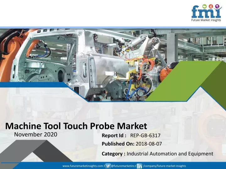 machine tool touch probe market november 2020