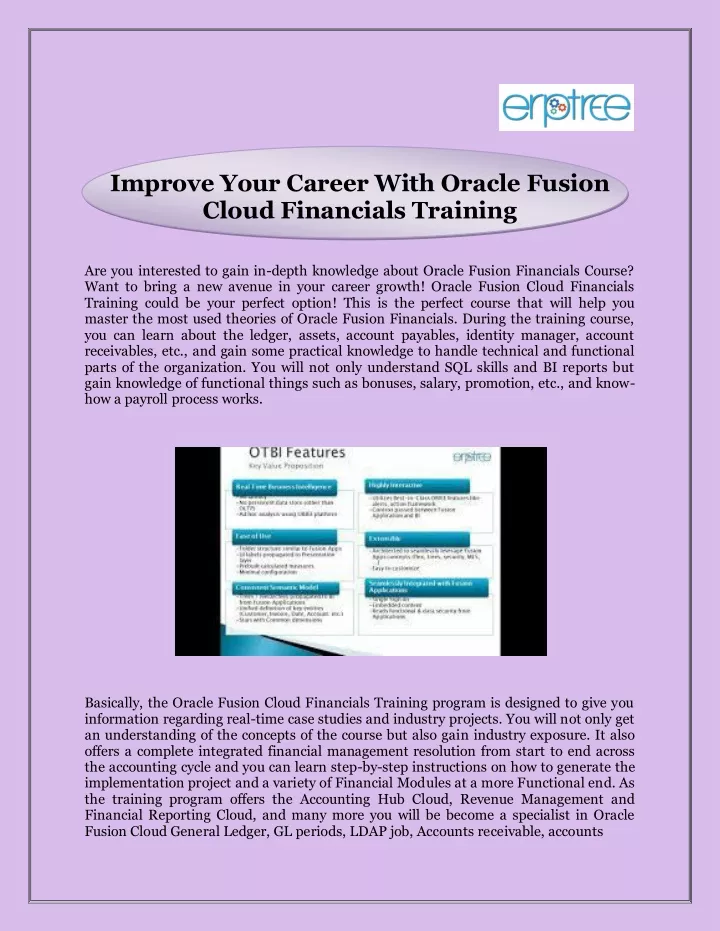 improve your career with oracle fusion cloud