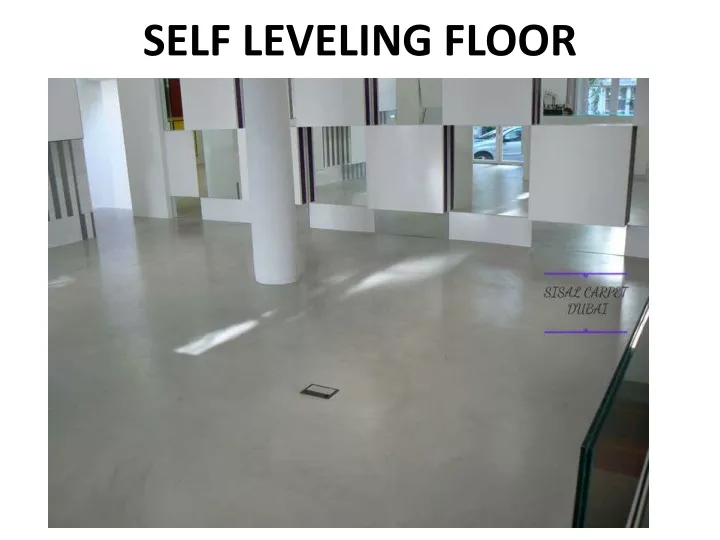 self leveling floor