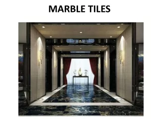 marble tiles