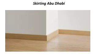 skirting abu dhabi