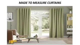 made to measure curtains