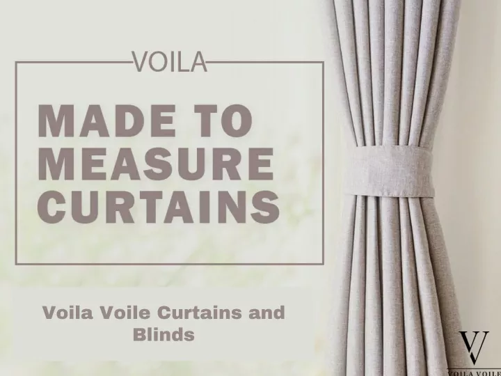 voila voile curtains and blinds