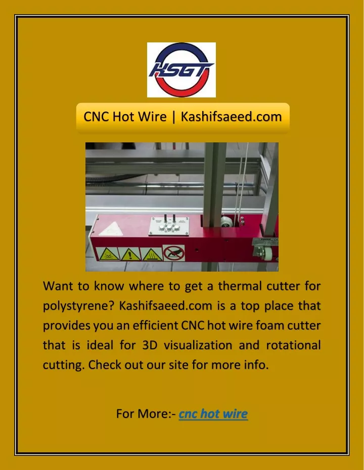 cnc hot wire kashifsaeed com