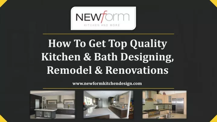 how to get top quality kitchen bath designing