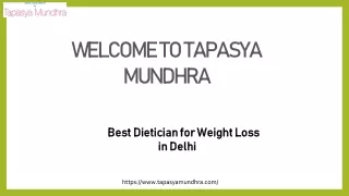 Best Dietician for Weight Loss in Delhi