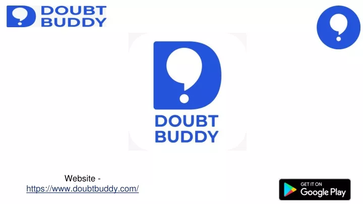 website https www doubtbuddy com