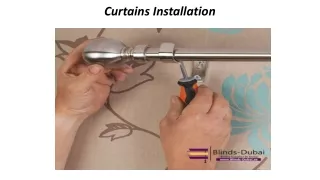 curtains installation