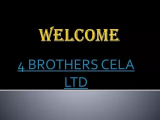 welcome