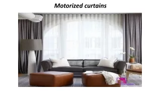 motorized curtains