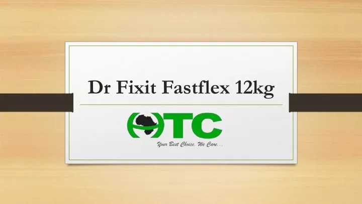 dr fixit fastflex 12kg
