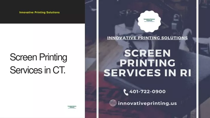 innovative printing solutions