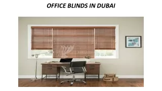 office blinds in dubai