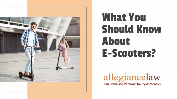 what you should know about e scooters