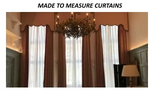 made to measure curtains