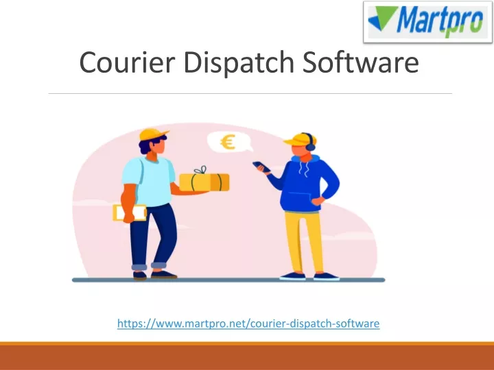 courier dispatch software