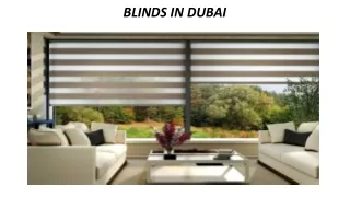 blinds in dubai