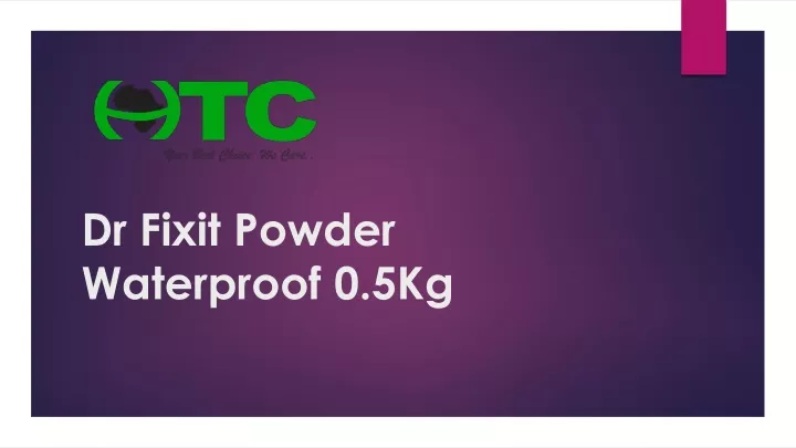 dr fixit powder waterproof 0 5kg