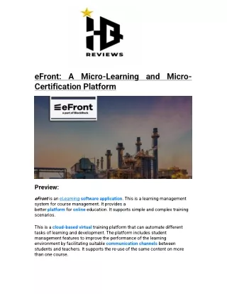 efront a micro learning and micro certification