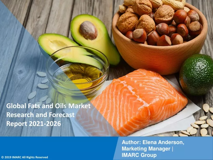 global fats and oils market research and forecast
