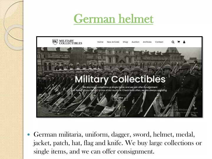 german helmet