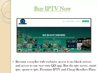 buy iptv now