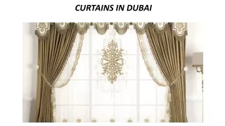 curtains in dubai