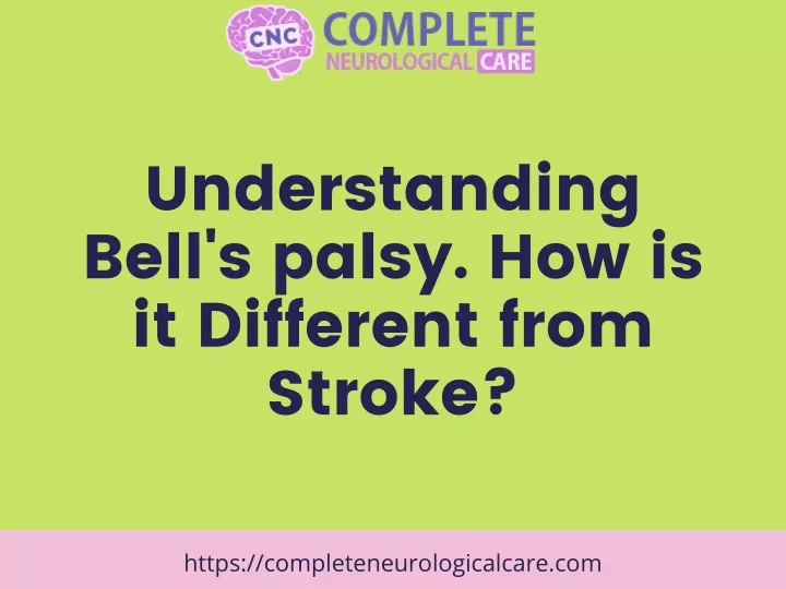understanding bell s palsy how is it different