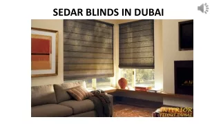 sedar blinds in dubai