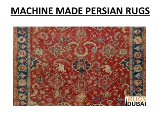 machine made persian rugs