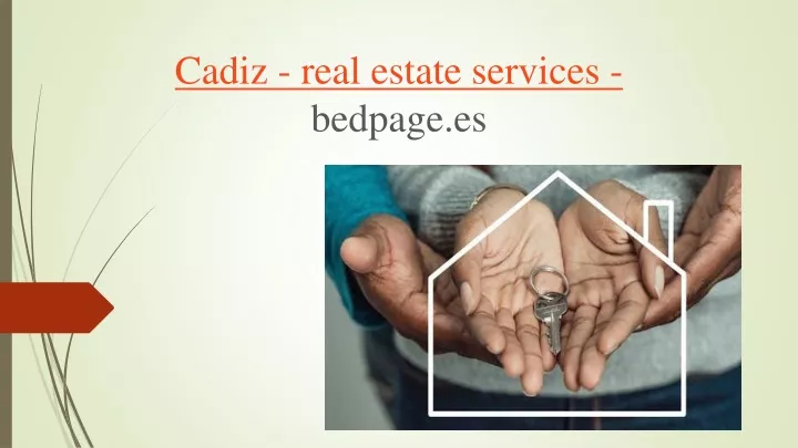 cadiz real estate services bedpage es