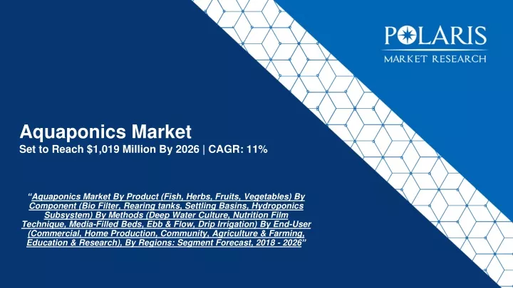 aquaponics market set to reach 1 019 million by 2026 cagr 11