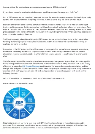 are you getting the most out your enterprise