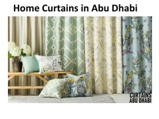 home curtains in abu dhabi